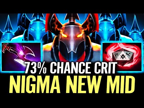 🔥 NIGMA Chaos Knight 100% NEW MID — 73% Chance Crit Silver Edge 1/4/1 Comeback by Sumail Dota 2 Pro