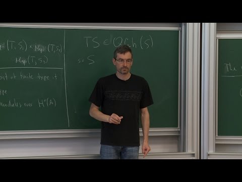 Dennis Gaitsgory - 1/4 Singular support of coherent sheaves