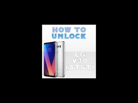 How to unlock At&t Lg v30 & v30+ AT&T - AT&T by Unlock Code & Use any carrier