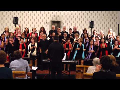 GosPeople auf dem Gospelkirchentag 2014 in Kassel