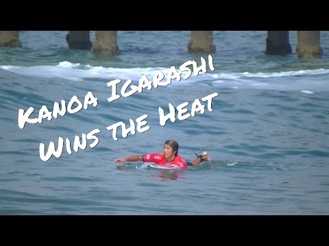 Kanoa Igarashi Wins US Open of Surfing Quarter Finals