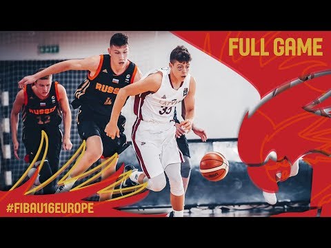 Latvia v Russia - Full Game - Round of 16 - FIBA U16 European Championship 2017