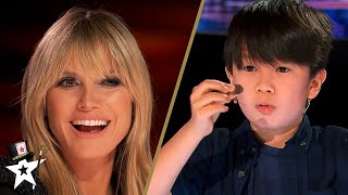 AMAZING Kid Magician Impresses Judges on America's Got Talent!