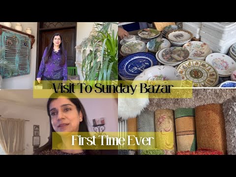Visit To Sunday Bazar ???? ghar kis ka hota hai? ???? Vlog 411