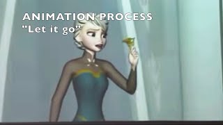 Let it go Shot Animation Process | Let it go | Frozen | Elsa
