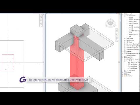 GRAITEC BIM Designer in REVIT.