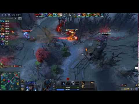 ▶️Newbee.Sccc kills LFY.- ah fu -!  Newbee.Sccc playing Shadow Fiend LGD.Forever Young vs Newbee at