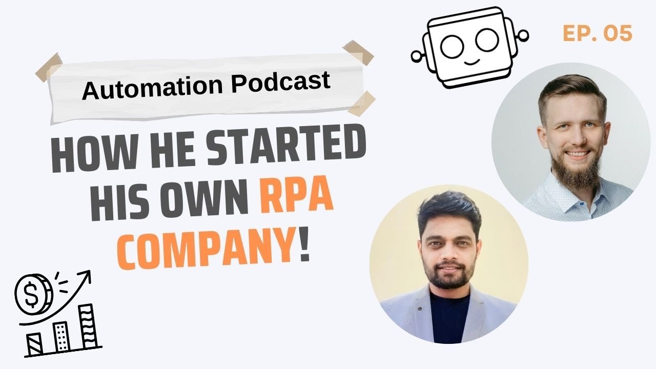 From an Accountant to Starting his Own RPA Company - YouTube