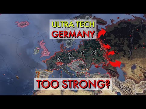 HOI4 Timelapse: Ultra Tech Germany vs The World