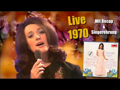 Renate Kern - Alle Blumen brauchen Sonne | Live, 1970