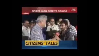 RJ Balaji Slaps National Media - with Rajdeep