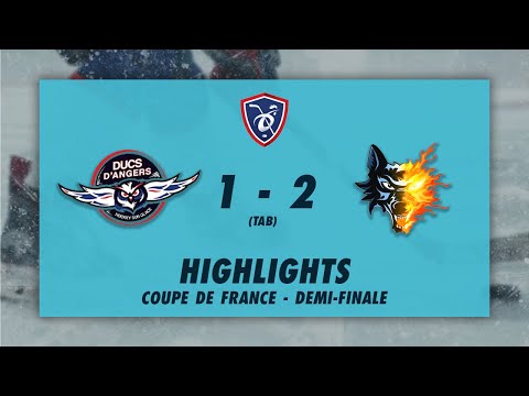 Ducs d'Angers 1-2 Brûleurs de Loups de Grenoble - Highlights - Coupe de France 2022/23