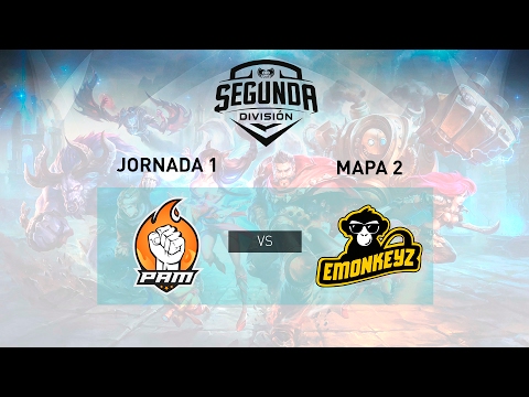 eMonkeyz Vs Pam Esports- #LoLSegunda - Mapa 2  - Jornada 1