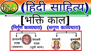 हिंदी साहित्य:- भक्ति काल Hindi sahitya | bhakti kal, kavi avm rachnayen||bhakti kal|| Hindi sahitya
