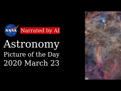APOD: 2020-03-23 - From the Pleiades to the Eridanus Loop (Narrated by Emma)