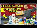 GROCERY HAUL & SUPPLEMENT GUIDE