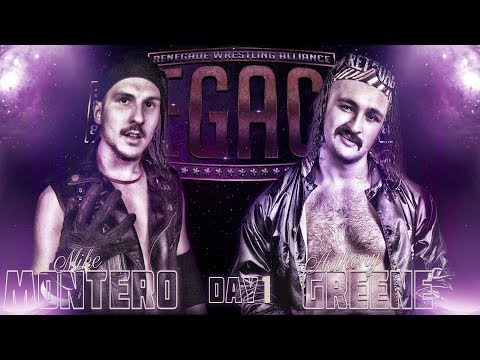 RWA Legacy XI Day1 Main Event - Mike Montero vs. Anthony Greene