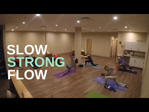 70min Slow Strong  Flow with Megan Zwerlein - Full Yoga Class