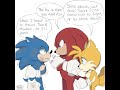 Knuckles protects his family (Sonic The Hedgehog 3 comic dub?)