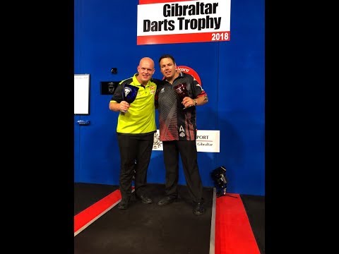 2018 Gibraltar Darts Trophy Final van Gerwen vs Lewis
