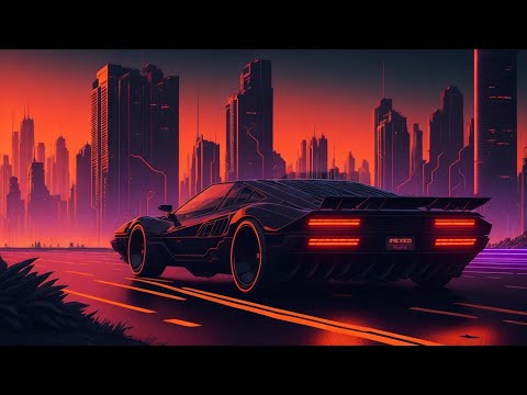 N E T R U N vol 1 - a Retrowave/Synthwave Mix - by I N E X E D