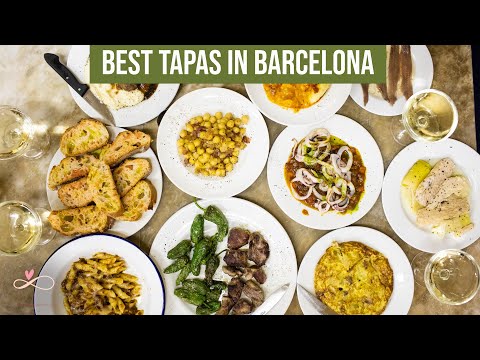 5 Amazing Tapas Bars In Barcelona! || Epic Barcelona Tapas Tour || Infinity Platter || 2022