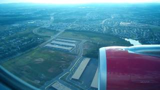 preview picture of video 'Virgin America A320-200 Landing at Washington Dulles from Los Angeles'