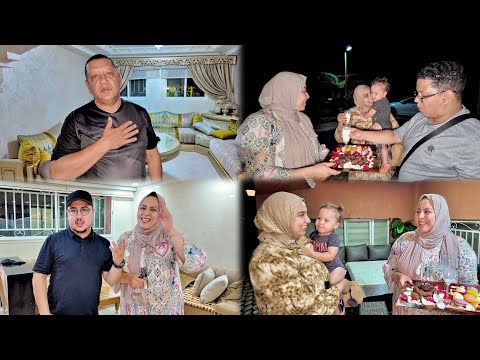 إستقبال ملكي🎉🎊 درو لينا وفاء و أيوب🚨و فرحو بينا🥰رجعنا لدار أش وقع‼️
