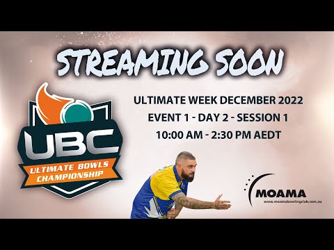 UBC Ultimate Week Dec 2022 - Event 1 - Day 2 - Session 1