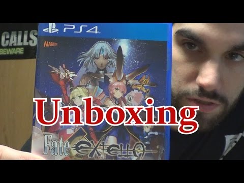 Fate/EXTELLA: The Umbral Star Unboxing |  フェイトExtella