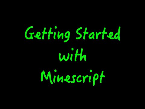 Getting Started With Minescript Minecraft X Python
