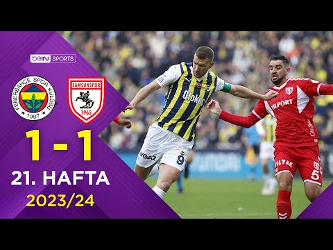 Fenerbahçe (1-1) Yılport Samsunspor | 21. Hafta - Trendyol Süper Lig 2023/2024