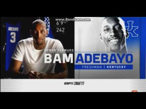 BAM ADEBAYO NBA DRAFT 2017 HIGHLIGHTS