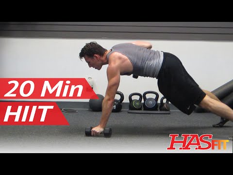HASfit Warrior 20 Minute Workout Part 2 of 3 - HIIT Workout for Fat Loss - Home Exercises