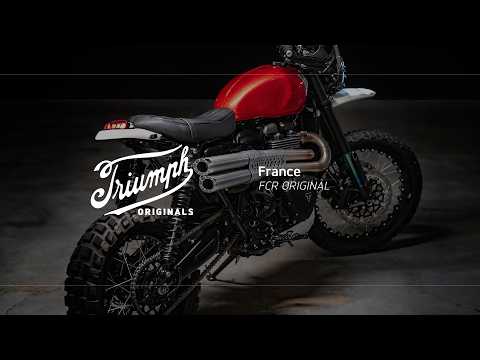 Triumph Originals 2026: La creación final de FCR Original, Francia