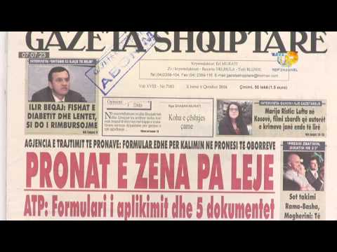 Wake Up, 6 Qershor 2016, Pjesa 1 - Top Channel Albania - Entertainment Show