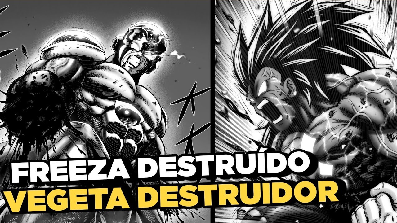 VEGETA ULTRA EGO 2 DESTRÓI AS MÃOS DE BLACK FREEZA