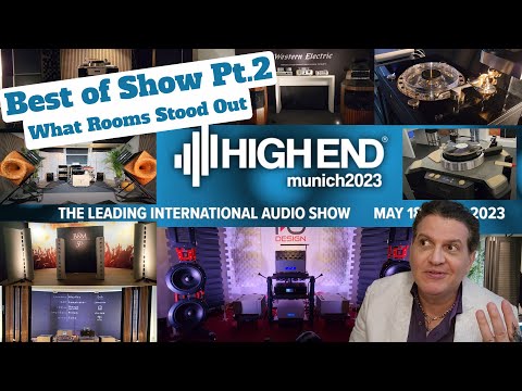 🏆🏆🏆Favorites from Munich HighEnd 2023 Part 2 - Brands Pushing the Envelope and My Best New Find!