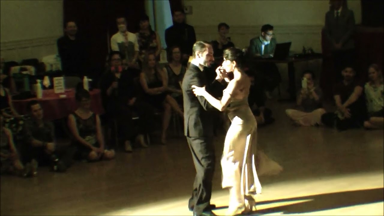 Gianpiero Galdi and Lorena Tarantino at Vecher Tango March 23  2024 Video 4