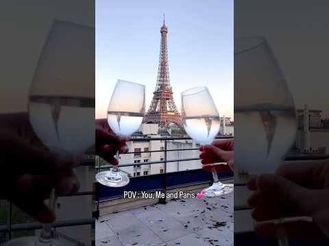 POV : Paris Dream Romantic Honeymoon Package | Eiffel Tower, Love & Memories #shorts #travel