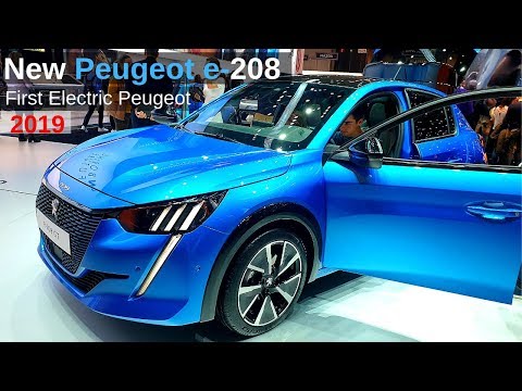 New PEUGEOT e 208 Review 2019 l First Electric Peugeot