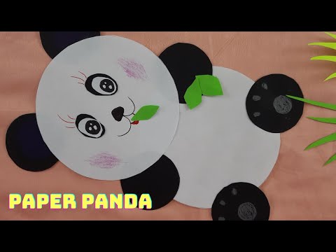 Paper Panda | How to make a paper panda | DIY Cute Crafts