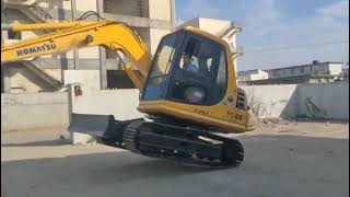Купить гусеничный экскаватор Komatsu PC60-7 - Изображение 4 | Machineryline LV Гусеничный экскаватор Komatsu PC60-7 | Изображение 4 - Machineryline