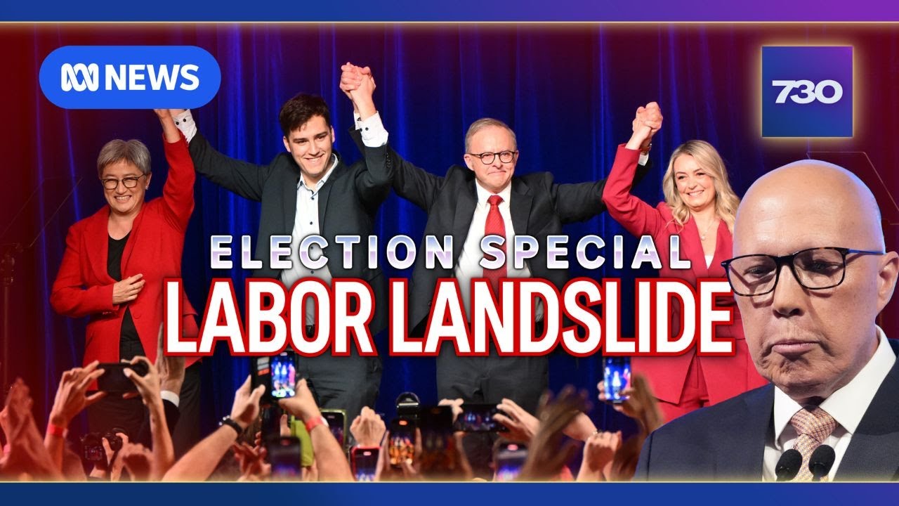 How Labor’s landslide election victory played out across the country | 7.30