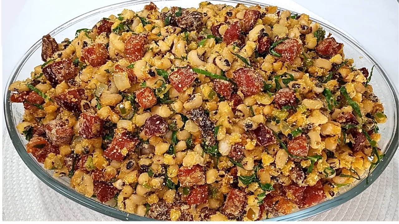 Feijão tropeiro receita SUPER FÁCIL e DELICIOSA | Como fazer feijão tropeiro | Feijao tropeiro facil