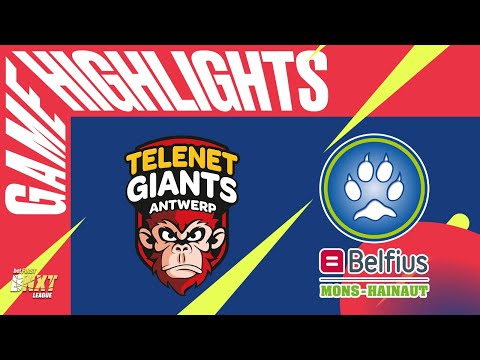 Telenet Giants Antwerp vs. Belfius Mons-Hainaut #BNXTLeague