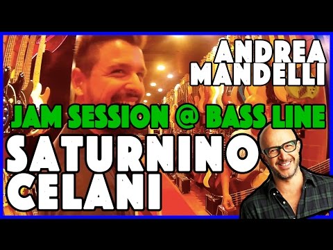 #OutOfDrumSet - SATURNINO CELANI ft Andrea Mandelli - jam session @ Bass Line Music Shop - Milano