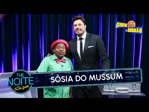 Mussum's lookalike on the Burrão Show | The Noite (04/21/25)