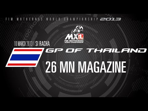 2013 MXGP of Thailand 26mn Highlights Video - Motocross