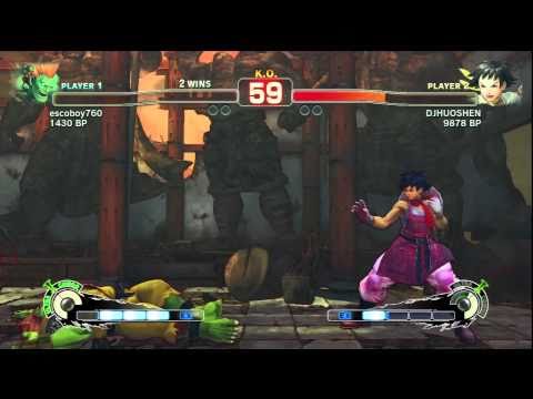 SSFIV: DJHUOSHEN (Makoto) vs escoboy760 (Blanka)